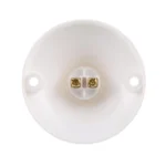 E14 Threaded Round Wall-mounted Lamp Holder - Image 4