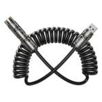 WK WDC-80 240W Car Charging Data Cable with Safety Hammer