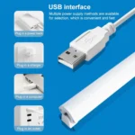 USB Charging Dimming LED Wall Light Reading Lamp - Image 7