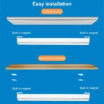 USB Charging Dimming LED Wall Light Reading Lamp - Image 9