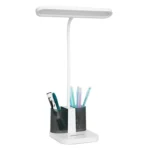 Double Pen Holder USB Rechargeable LED Study Desk Lamp - Image 2