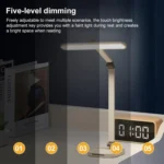 Smart Voice Control Five Brightness AA-Grade Eye Protection LED Desk lamp - Image 5