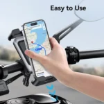 USAMS ZJ082 360-degree Universal Ball Motocycle Cycling Phone Holder - Image 3