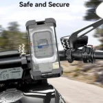 USAMS ZJ082 360-degree Universal Ball Motocycle Cycling Phone Holder - Image 4