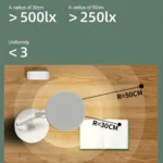 LED Natural Light AA Grade Eye Protection Foldable Study Desk Lamp - Image 8