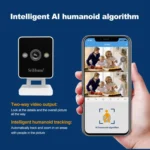 SriHome SH057 4MP HD Two-way Video Output Mini Camera Supports Night Vision - Image 5