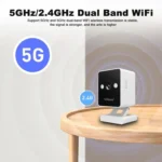 SriHome SH057 4MP HD Two-way Video Output Mini Camera Supports Night Vision - Image 7