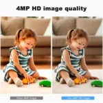 SriHome SH057 4MP HD Two-way Video Output Mini Camera Supports Night Vision - Image 8