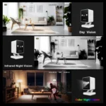 SriHome SH057 4MP HD Two-way Video Output Mini Camera Supports Night Vision - Image 10