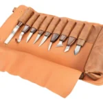 DIY Hand Engraving Knife Cowhide Roll Bag Woodworking Engraving Knife Set - Image 3