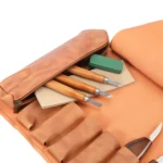 DIY Hand Engraving Knife Cowhide Roll Bag Woodworking Engraving Knife Set - Image 4