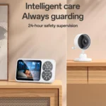 Yesido KM26 3.5 inch TFT screen 2.4G Baby Monitor Care Camera, Plug: UK Plug - Image 2