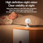 Yesido KM26 3.5 inch TFT screen 2.4G Baby Monitor Care Camera, Plug: UK Plug - Image 14
