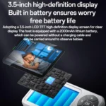 Yesido KM26 3.5 inch TFT screen 2.4G Baby Monitor Care Camera, Plug: UK Plug - Image 15