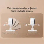 Yesido KM26 3.5 inch TFT screen 2.4G Baby Monitor Care Camera, Plug: UK Plug - Image 6