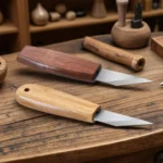 Long Blade Bevel Pointed Hand Carving Knife Utility Knife - Image 2