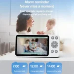 Yesido KM28 5 inch LCD Screen 2.4G WiFi Baby Monitor Care Camera, Plug: UK Plug - Image 14