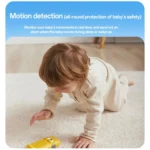 Yesido KM28 5 inch LCD Screen 2.4G WiFi Baby Monitor Care Camera, Plug: UK Plug - Image 9