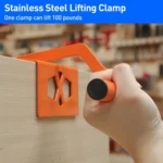 Stainless Steel Panel Lifting Clamp Adaptive Clamp for Wood Tile Marble - Image 5