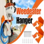 2pcs/Pack Wall Mounted Lawn Mower Dual Hook Stand Heavy Duty Storage Hanger - Image 4