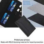Multifunctional RFID Blocking Passport Book with Long Lanyard - Image 6