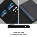 Multifunctional RFID Blocking Passport Book with Long Lanyard - Image 9