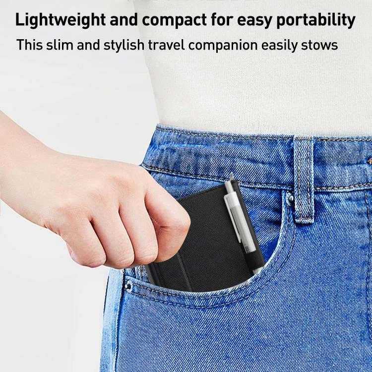 EDA008567601A_9.webp Multifunctional RFID Blocking Passport Book with Long Lanyard - Image 10