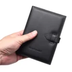 Genuine Leather Business Passport Bag Multifunctional Card Holder - Image 2