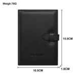 Genuine Leather Business Passport Bag Multifunctional Card Holder - Image 5