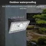 N775B Solar Dual-Color Sensor Wall Light - Image 4