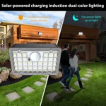 N775B Solar Dual-Color Sensor Wall Light - Image 5