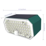 N776B Solar LED High Power Dual Color Sensor Wall Light - Image 2