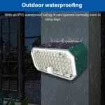 N776B Solar LED High Power Dual Color Sensor Wall Light - Image 4