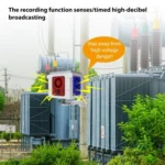 N911U Outdoor 360 Degree Sensor Sound and Light Alarm Animal Repeller - Image 5