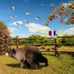 N911U Outdoor 360 Degree Sensor Sound and Light Alarm Animal Repeller - Image 9