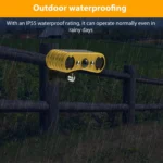 N911W Solar High Frequency Ultrasonic Animal Repellent - Image 5