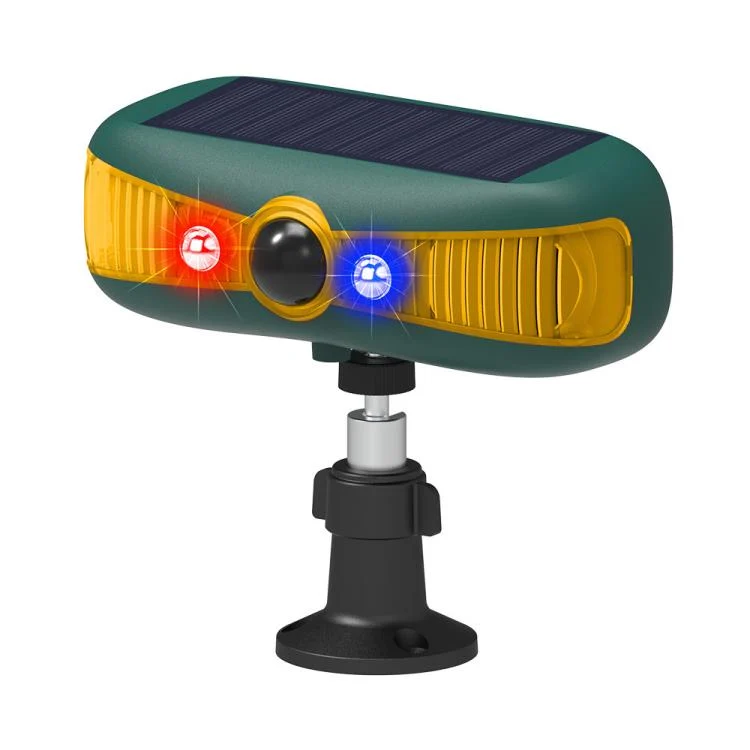 EDA008592901A.webp N911Y Outdoor Sound and Light Alarm Solar Powered High Frequency Ultrasonic Animal Repellent - Image 1