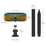 N911Y Outdoor Sound and Light Alarm Solar Powered High Frequency Ultrasonic Animal Repellent - Image 4