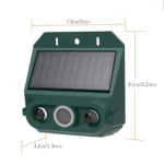 N911Z Solar Powered LED Flashing Infrared Light Animal Repellent - Image 3