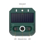 N911Z Solar Powered LED Flashing Infrared Light Animal Repellent - Image 4