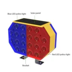 C1A Solar Double Sided LED Strobe Road Warning Light - Image 5