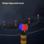 C1A Solar Double Sided LED Strobe Road Warning Light - Image 7