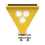 C2A Solar Flash LED Strobe Warning Light