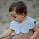 Benzdeer Petal Shape Bib Infants Saliva Towel