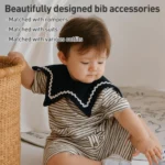 Benzdeer Baby Bib Infants Saliva Towel - Image 2