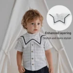 Benzdeer Baby Bib Infants Saliva Towel - Image 3