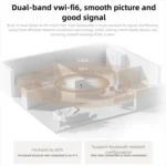 Original Xiaomi Mijia Smart Camera 4 Dual Lens PTZ 360 Degree AI Detection 5MP WiFi 6 Home Security Mi Home APP Camera - Image 11