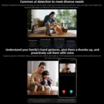 Original Xiaomi Mijia Smart Camera 4 9X Zoom Edition Baby Pet AI Facial Recognition Gesture Call Two-way Voice Camera For Mi Home APP - Image 13
