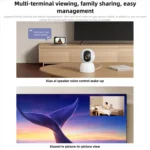 Original Xiaomi Smart Camera 4 4K Dual-band Wi-Fi 6 8MP HDR AI Tracking Night Vision Two-Way Audio Home Security Baby Monitor Pet Camera - Image 14