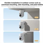 Original Xiaomi Outdoor Camera 4C 3K Full Color Night Vision 5MP IP66 Human Tracking Sound And Light Warning Voice Call Camera - Image 11